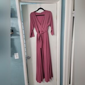 Mauve Pinkblush maternity dress